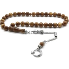 DAVİD BLACK Kararmaz Metal Püsküllü Açık Renk Küre Kesim Kuka Tesbih