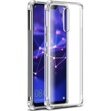 Case Street Huawei Mate 20 Lite Kılıf AntiShock Ultra Koruma + Nano Ekran Koruyucu Şeffaf