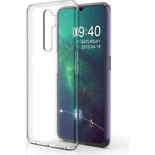 Case Street Oppo A5 2020 Kılıf Süper Silikon Yumuşak Arka Koruma Şeffaf