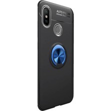 Case Street Xiaomi Mi 6X Kılıf Ravel Yüzüklü Mıknatıslı Silikon + Nano Koruma Karışık Renk