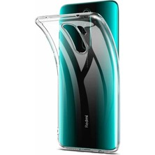 Case Street Xiaomi Redmi Note 8 Pro Kılıf Süper Silikon Yumuşak Arka Koruma Şeffaf