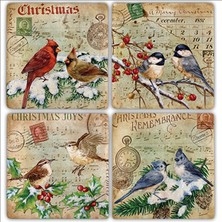 Oscar Stone Decor Doğaltaş Bardak Altlığı 4'lü Set 10 x 10 cm