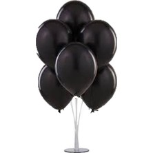 Kidspartim 7 'li Balon Demeti Siyah Balon