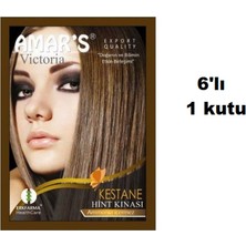 Amar's Hint Kınası Kestane 6'lı Set