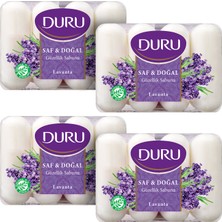 Duru Saf & Doğal Lavanta 16 Adet Güzellik Sabunu 4x280gr