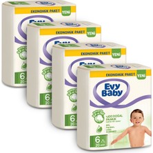 Evy Baby Bebek Bezi 6 Beden XL 4'lü Fırsat Paketi 80 Adet (Yeni)