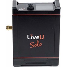 Liveu Solo 4.5G Kablosuz SDI/HDMI Canlı Video Aktarım Cihazı + 1 Yıl Lrt Bonding Kullanım Paketi