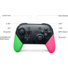 Gecontr Nintendo Switch Pro Controller Kablosuz Oyun Kolu Splatoon