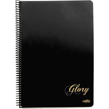 Glory 80 Yaprak Çizgili A4 Spiralli Defter