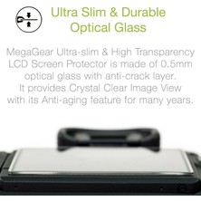 Megagear MG1801 Kamera LCD Optik Eos M200 Fotoğraf Makinesi Ekran Koruyucu