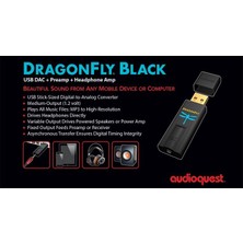 Audioquest Dragonfly Black USB Dac + Pre + Headphone