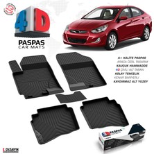 S-Dizayn Hyundai Accent Blue 4D Havuzlu Paspas 2010-2017 A+Kalite