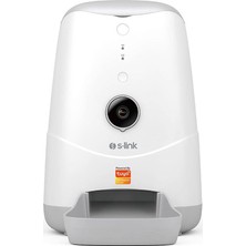 S-link Sl-20 Kameralı Akıllı Otomatik Mama Kabı Kedi Köpek Pet Besleyici Yem Kabı, Smart Feeder