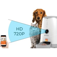 S-link Sl-20 Kameralı Akıllı Otomatik Mama Kabı Kedi Köpek Pet Besleyici Yem Kabı, Smart Feeder