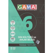 Gama Yayınları 6. Sınıf Din Kültürü Tekrar Testleri