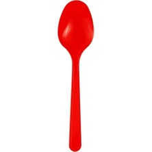 Bursa Pazarı  Roll-Up Party Dreams Kaşık 25'li Kırmızı