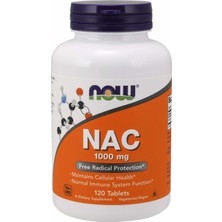 Now Nac 1000 Mg 120 Tablets