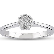 Harem Altın 0.17 Ct Coronet Pırlanta Yüzük Cory20