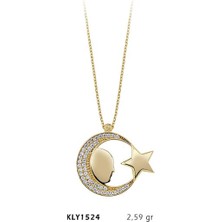 Harem Altın 14 Ayar Altın Ayyıldız Kolye Kly1524