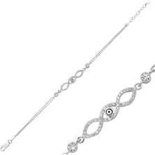 Harem Altın Gümüş Üç Sonsuzluk Bayan Bileklik