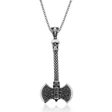 Harem Altın Pt2610560 Gümüş Balta Erkek Kolye