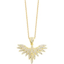 Harem Altın Şans Meleği Gümüş Kolye - Gms1064