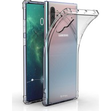 Blogy Galaxy Note 10 Plus Crystal Fit Kılıf Crystal Clear