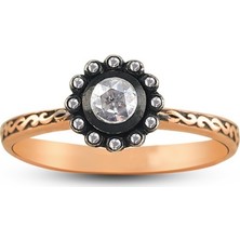 Harem Altın 0.11 Ct Elmas Yüzük Ey5