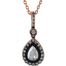 Harem Altın Elmas Kolye Ekl21