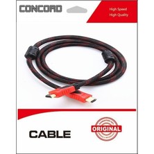 Concord C-513 Örgü HDMI Kablosu 1.5 mt