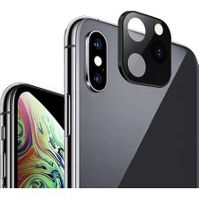 Case 4U Apple iPhone 11 Pro Kamera Lens Koruma Camı Gümüş