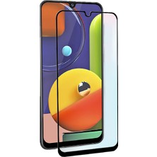 Case 4U Samsung Galaxy M31 / M30S Tam Kaplayan Tamperli Cam Ekran Koruyucu Curved Kırılmaz Kenar