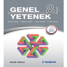 Tudem Yayınları 8. Sınıf Genel Yetenek Kitabı
