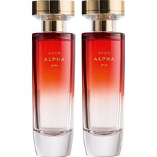 Avon Alpha Kadın Parfüm Edp 50 ml 2'li