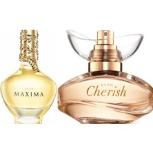 Avon Cherish 50 ml Kadın Edp+Avon Maxima 50 ml Kadın Edp
