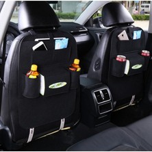 Ankaflex Araba Araç Oto Koltuk Arkası Keçe Organizer Koruyucu Koltuk Arkası Eşya Düzenleyici Ceplik Çanta Örtü