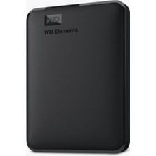 WD Elements 5TB 2.5" Siyah Taşınabilir Disk WDBU6Y0050BBK-EA