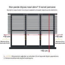 Zebraevim Ekru Blackout Karartma Stor Perde