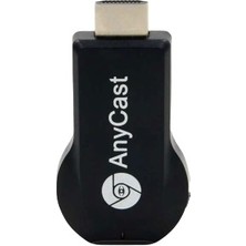 AnyCast M4 Plus Full HD Android iOS Uyumlu Kablosuz HDMI Ses ve Görüntü Aktarıcı