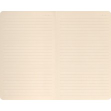 Matt Notebook 14x22 Sert Kapak Defter Çizgili Kırmızı