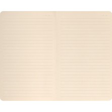 Matt Notebook Lastikli Defter Çizgili 13 x 21 cm Siyah