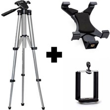 Kyrotech 102 cm Tripod Tablet ve Telefon Tutucu 3 in 1 Set