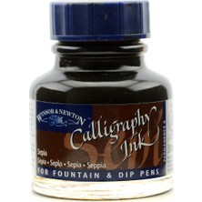 Winsor & Newton Calligraphy Ink Kaligrafi Mürekkebi 30 ml. 609 Sepıa