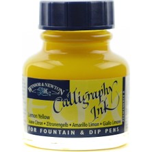 Winsor & Newton Calligraphy Ink Kaligrafi Mürekkebi 30 ml. 345 Lemon Yellow