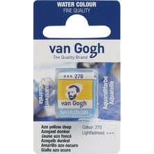 Talens Van Gogh 1/2 Tablet Sulu Boya 270 Azo Yellow Deep