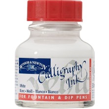 Winsor & Newton Calligraphy Ink Kaligrafi Mürekkebi 30 ml. Tıtanium White