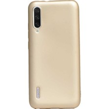 Ehr. Xiaomi Mi A3 Soft TPU Priming Kılıf + Nano Ekran Koruyucu Gold