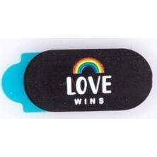 Funsylab Kamera Kapatıcı Love Wins Siyah