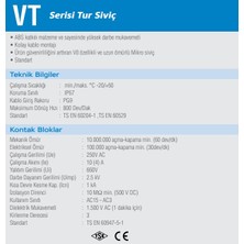 Emas Vt Vinç Tur Swıtch - 2 Swıtch - 1/100 Tur - VT2100