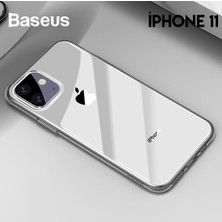 Baseus ARAPIPH61S-02 Simplicity Series Apple iPhone 11 Gel Silikon Kılıf Şeffaf